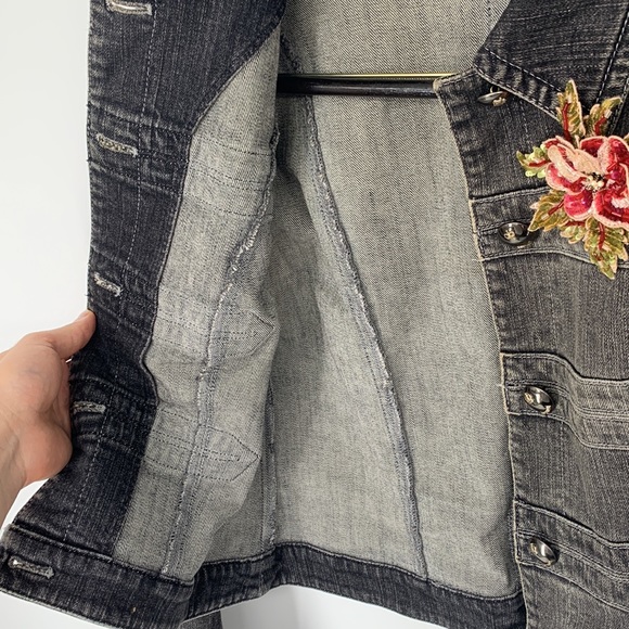 Escada Denim Jacket black - Picture 4 of 8